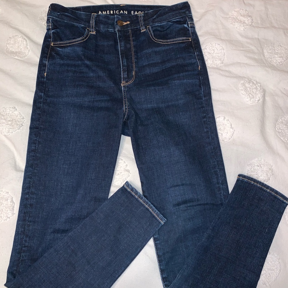 NWOT AE curvy super high rise jeggings